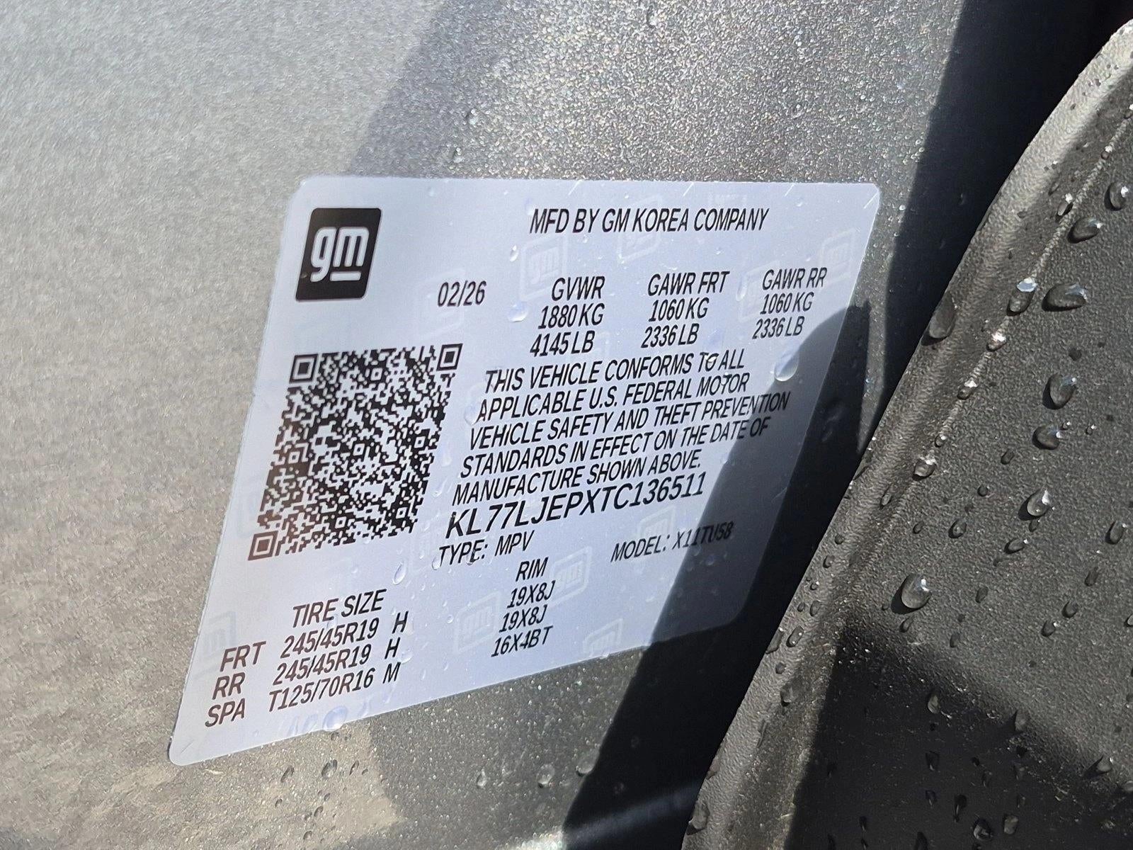 2026 Chevrolet Trax FWD 4dr 2RS