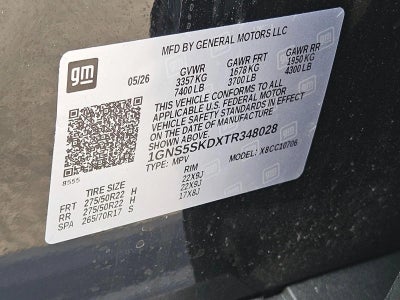 2026 Chevrolet Tahoe Premier