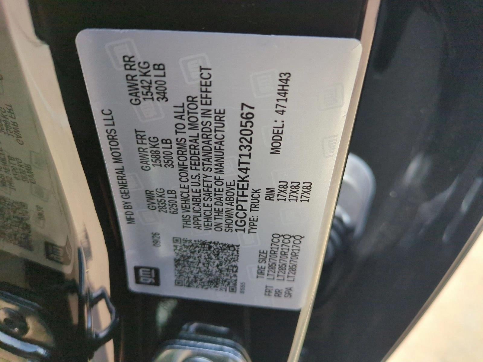 2026 Chevrolet Colorado ZR2