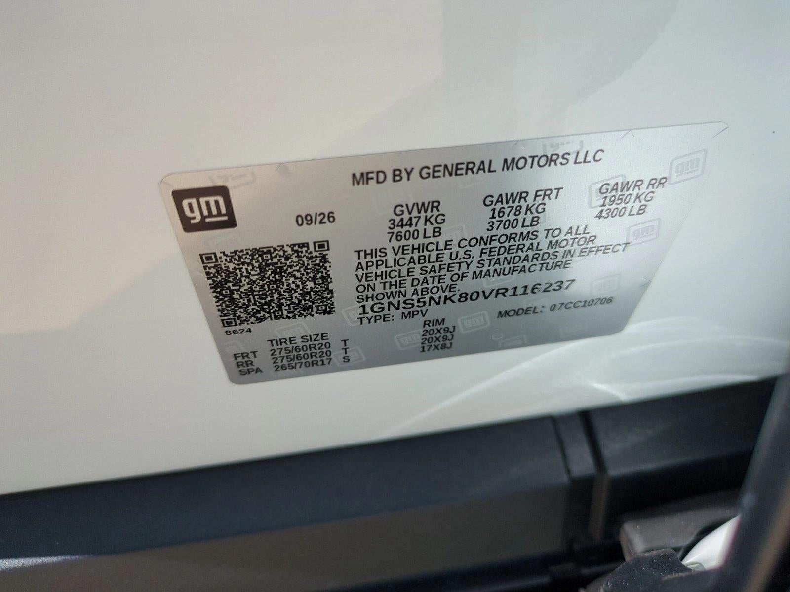 2027 Chevrolet Tahoe LT
