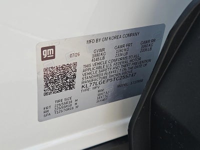2026 Chevrolet Trax 1RS