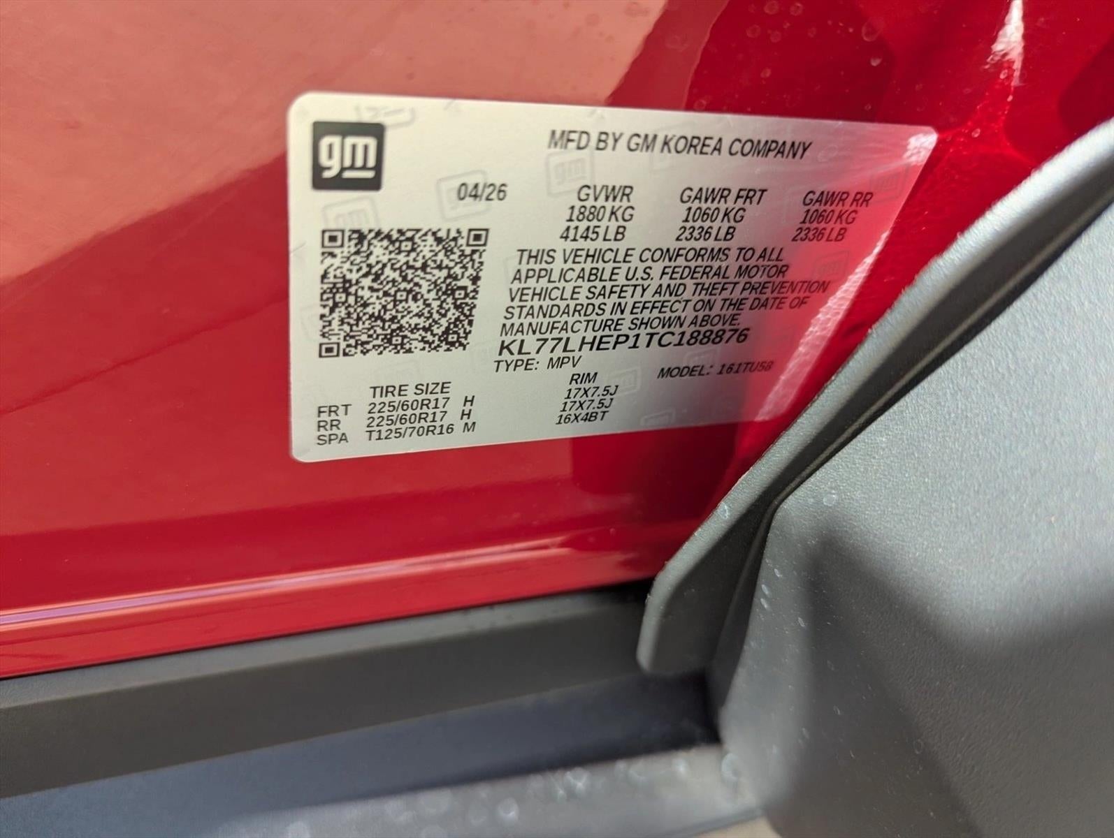 2026 Chevrolet Trax LT